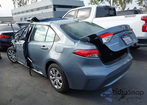 2021 Toyota Corolla Le из США, поврежденный, VIN 5YFEPMAE6MP208429